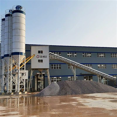 Pianta di batch di cemento trasportatore a cintura